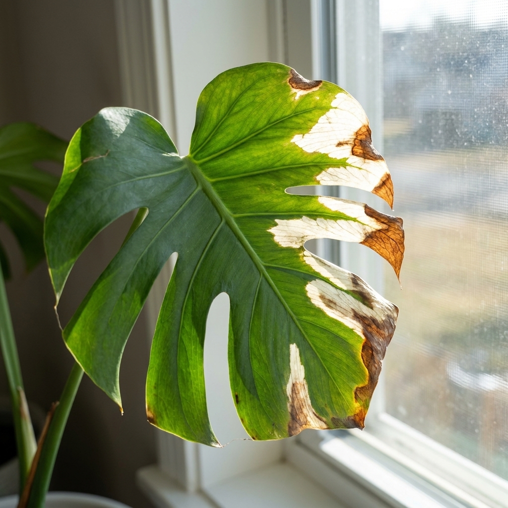 Sunburn on Houseplants